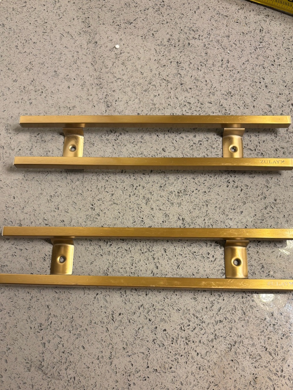 Zulay Stainless Steel Magnetic Knife Holder. Set of 2